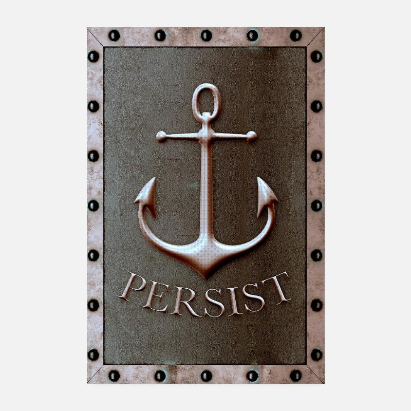 Persist Poster 8" x 12" (20x30 cm)