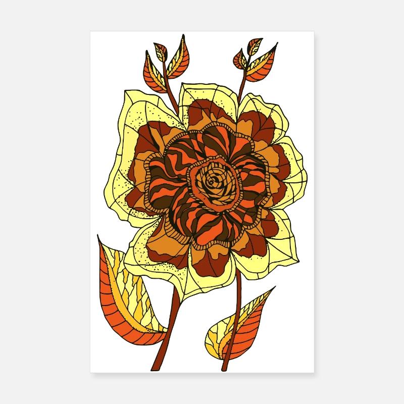 Fleur Poster 20 x 30 cm