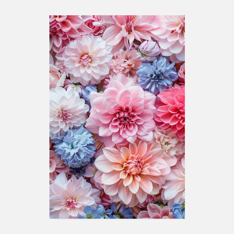 Blumenliebe | AI Poster 20x30 cm