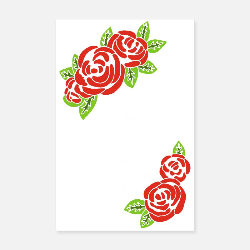 Renaissance - Poster 20x30 cm - Weiß