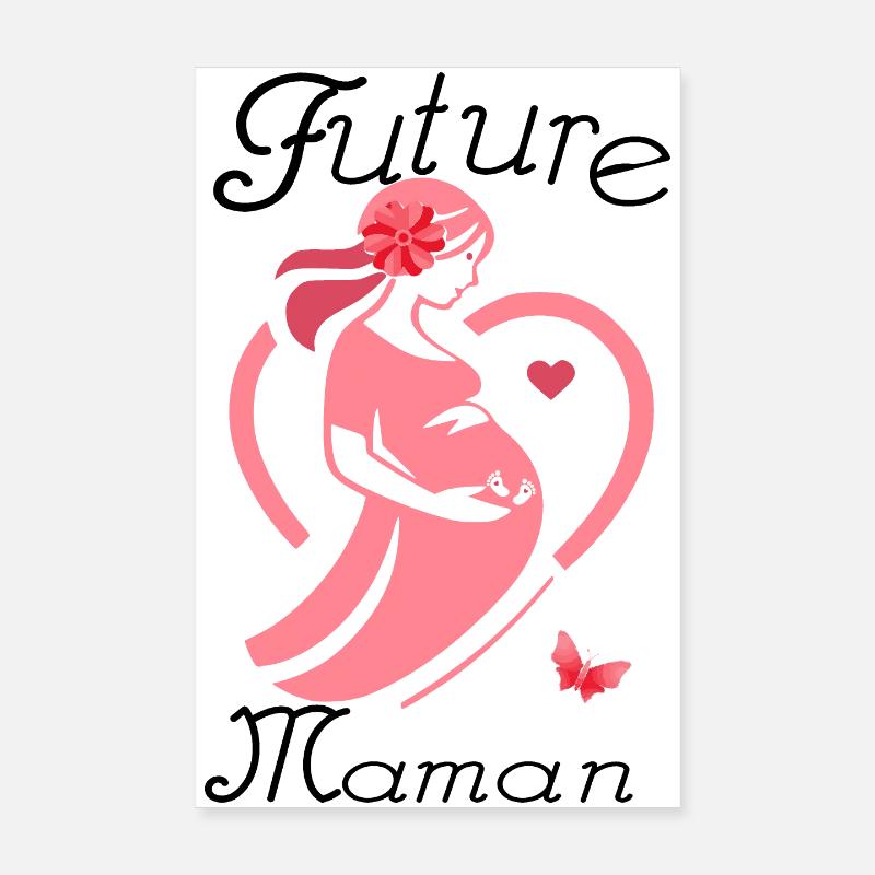 Future maman Poster 20 x 30 cm
