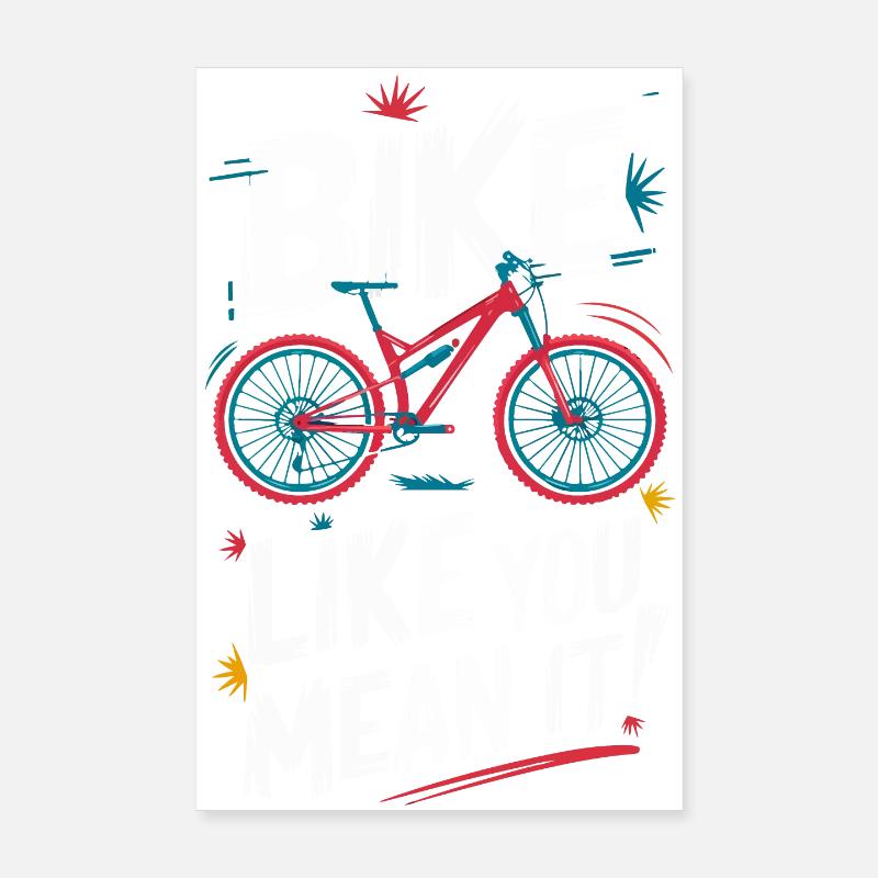 Conception dynamique de devis de vélo Poster 20 x 30 cm