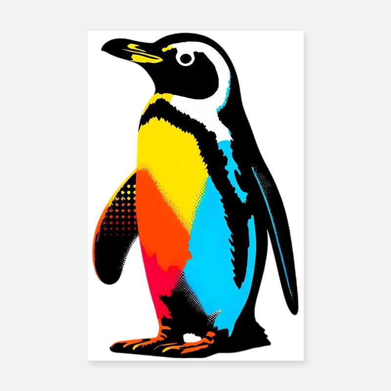 Pingouin Poster 20 x 30 cm