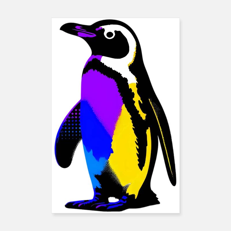 Pingouin Poster 20 x 30 cm