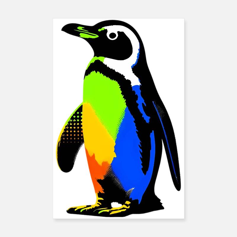 Pingouin Poster 20 x 30 cm