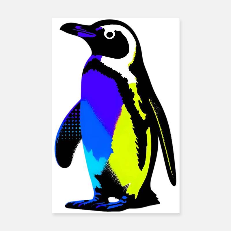 Pingouin Poster 20 x 30 cm