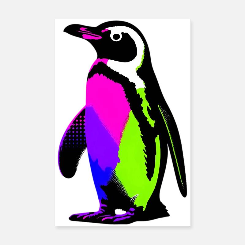 Penguin Poster 8" x 12" (20x30 cm)
