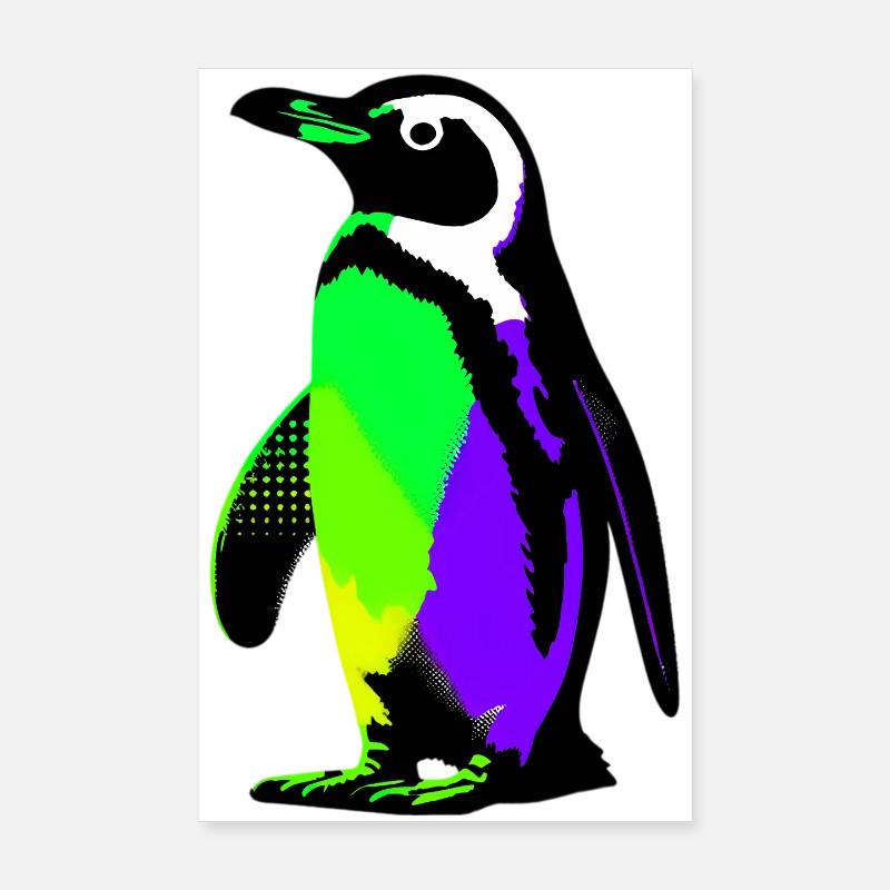 Penguin Poster 8" x 12" (20x30 cm)