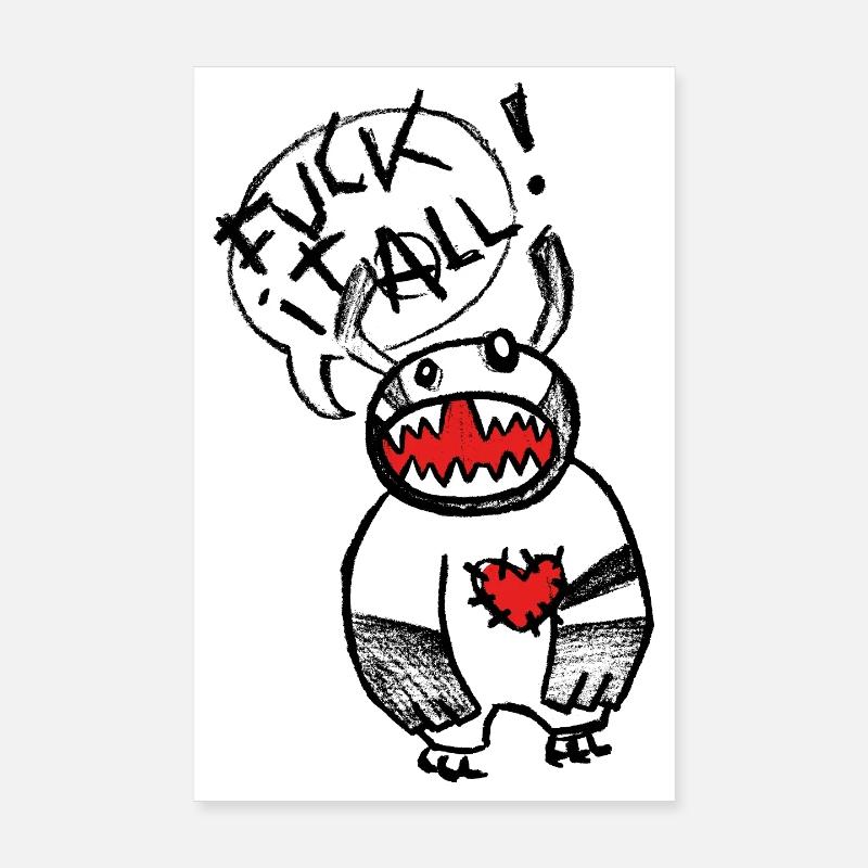 à tout ça ! Poster 20 x 30 cm