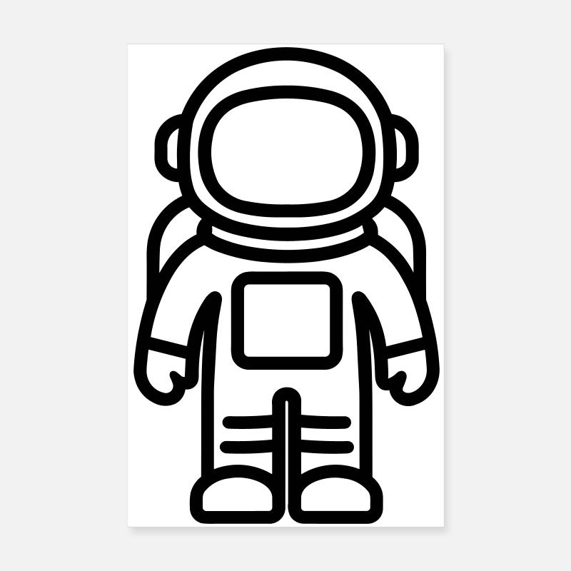 astronaute Poster 20 x 30 cm