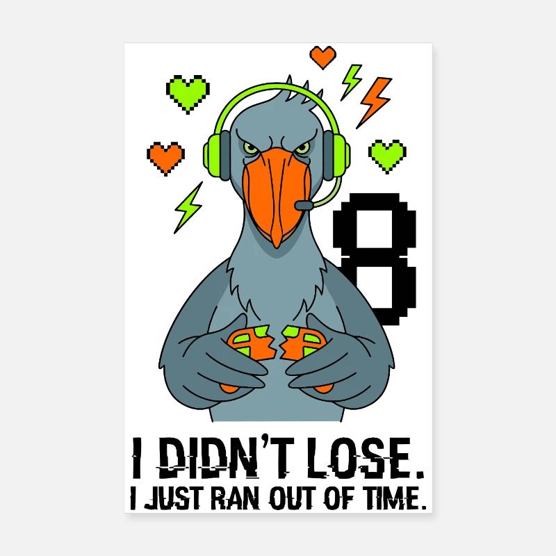 Je n’ai pas perdu mon 8e anniversaire, Shoebill Poster 20 x 30 cm