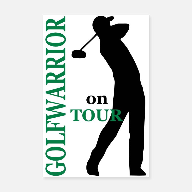 Golf Poster 20x30 cm
