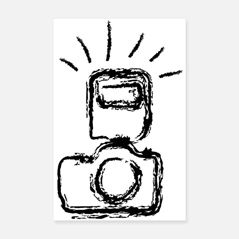 camera Poster 8" x 12" (20x30 cm)