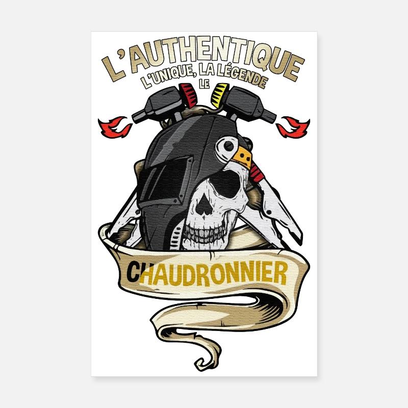 chaudronnier Poster 20 x 30 cm