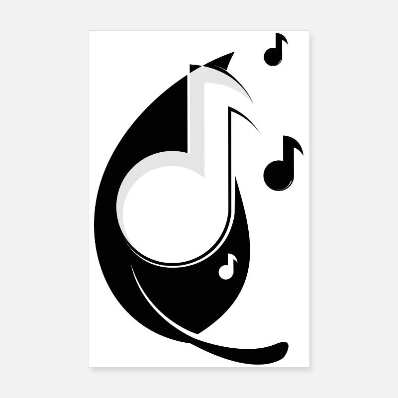 Sheet music Poster 8" x 12" (20x30 cm)