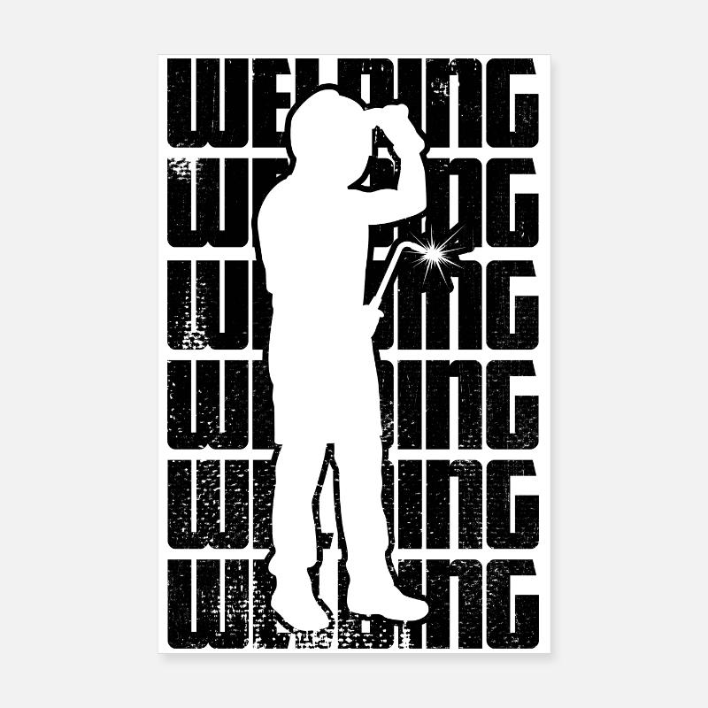 Weld Poster 8" x 12" (20x30 cm)