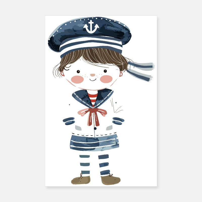 Seglerin Comic Look Poster 20x30 cm