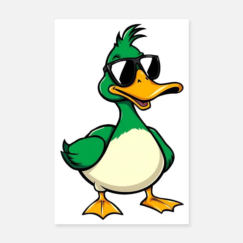 Canard Poster 20 x 30 cm