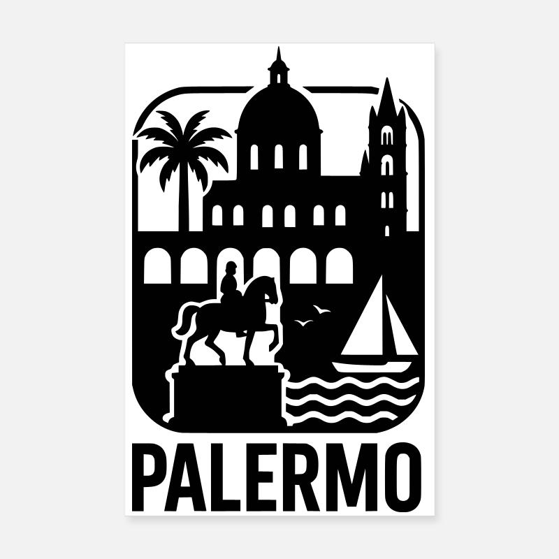 Palerme Poster 20 x 30 cm