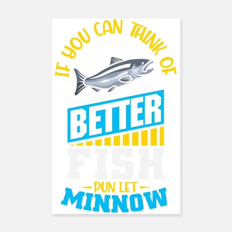 Pêcheur, pêcheur, dits, Petri Heil Poster 20 x 30 cm