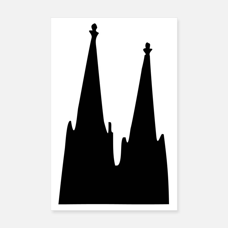 Cathedral Poster 8" x 12" (20x30 cm)