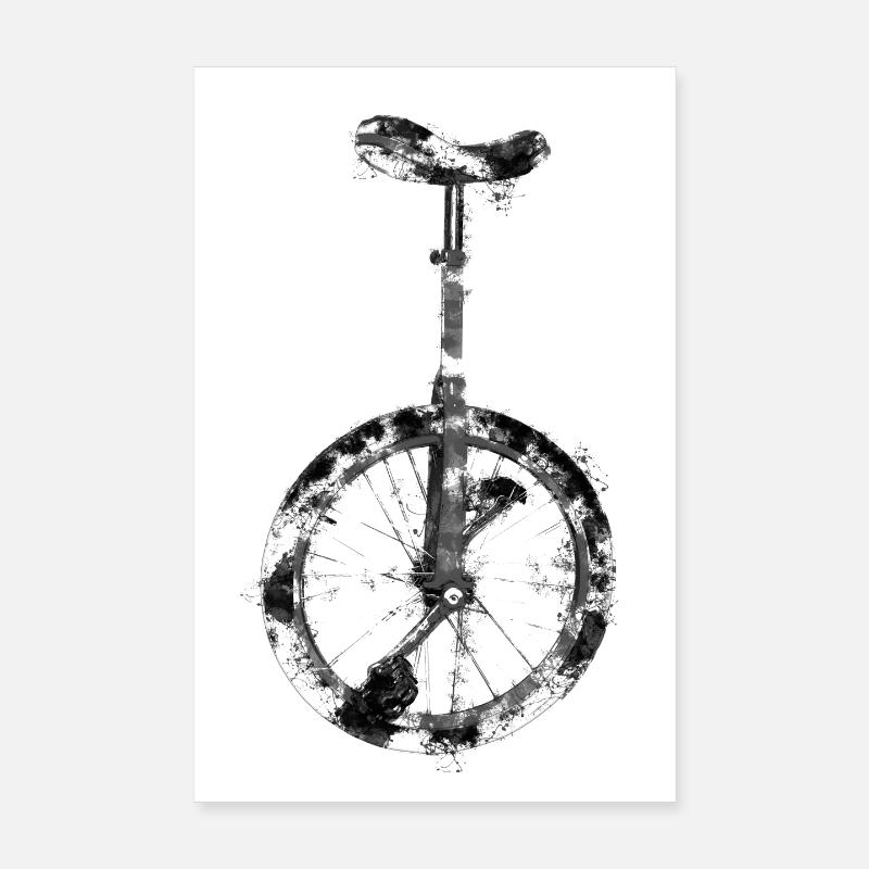 Unicycle | Unicycle Poster 8" x 12" (20x30 cm)
