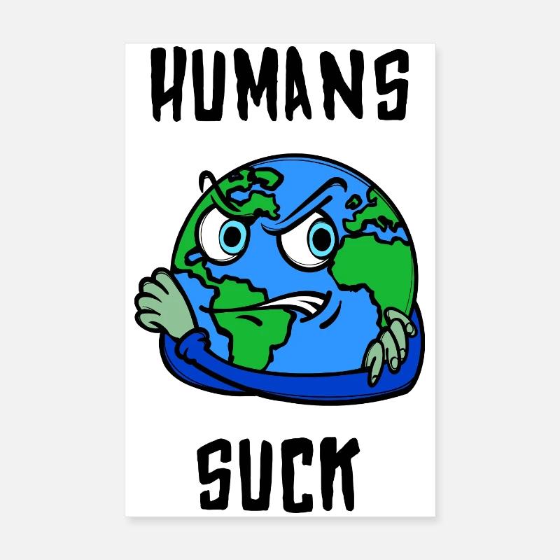 Mutter Erde Statement Erderwärmung Klimaschutz Poster 20x30 cm