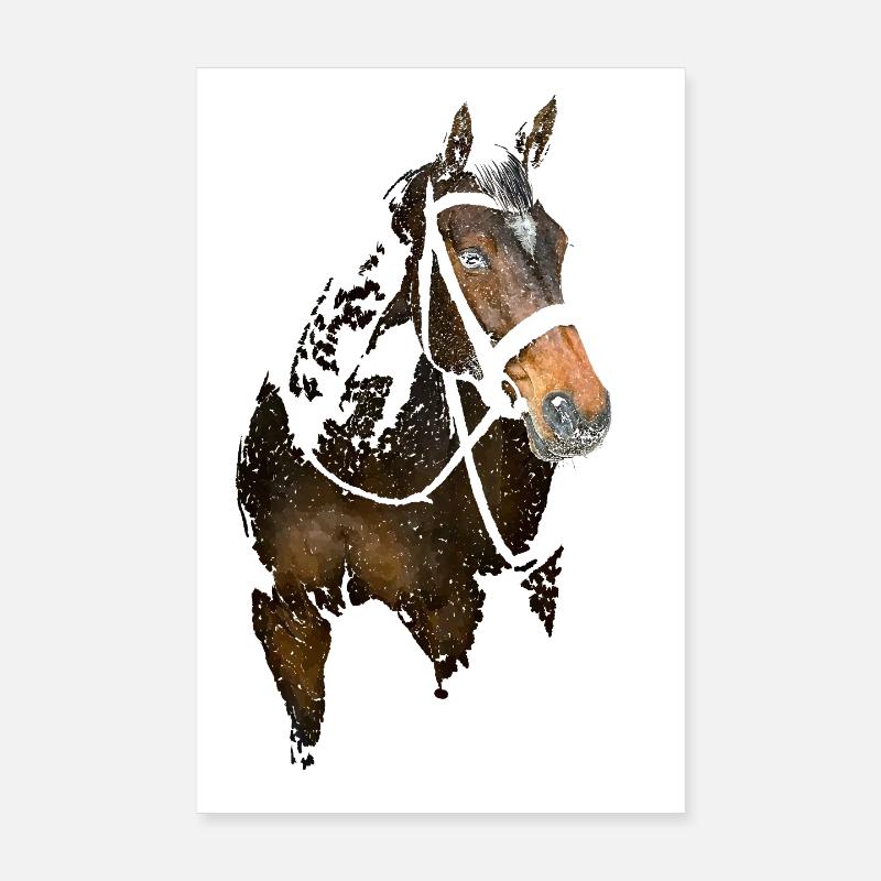 Cheval Poster 20 x 30 cm
