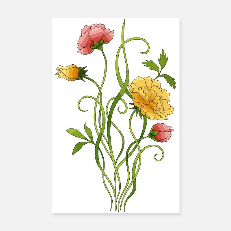 Fleur Poster 20 x 30 cm