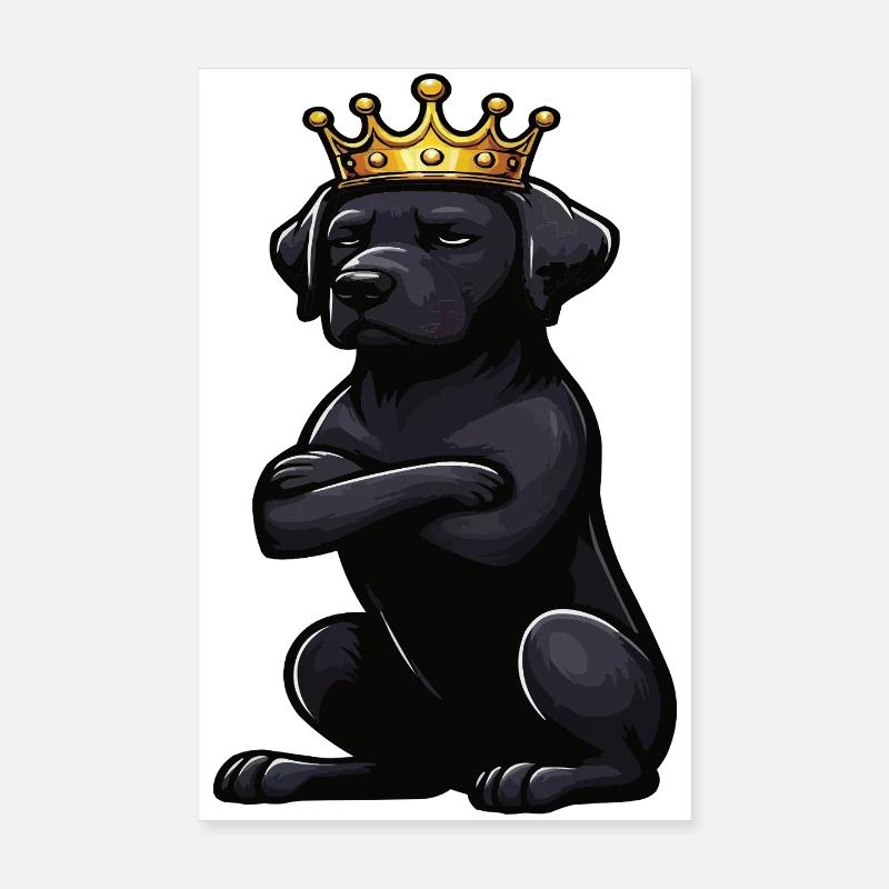 Labrador Labrador propriétaire Labrador lover Poster 20 x 30 cm