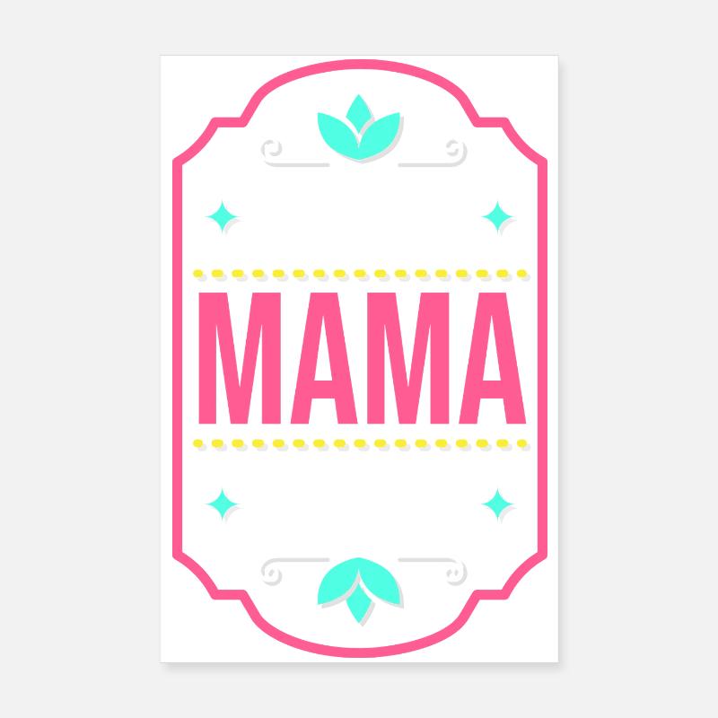 Beste Mama der Welt Poster 20x30 cm