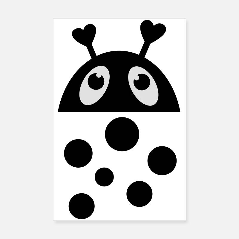ladybug Poster 8" x 12" (20x30 cm)