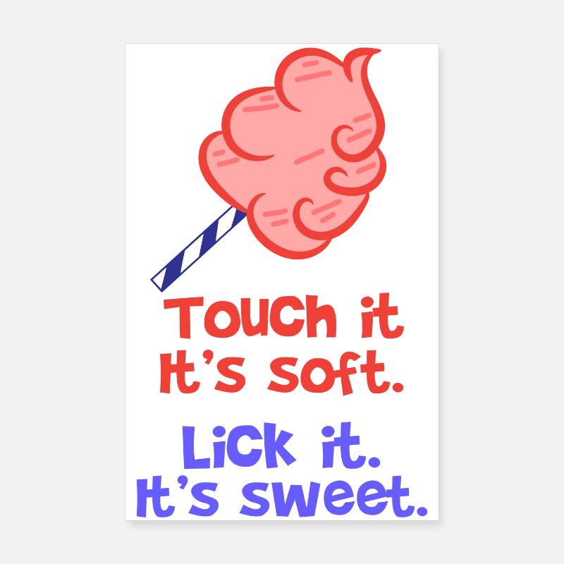 Sweets Sweet Tooth Statement Dessert Delicious Poster 8" x 12" (20x30 cm)