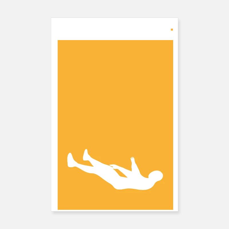 Keep on Falling Poster 20x30 cm