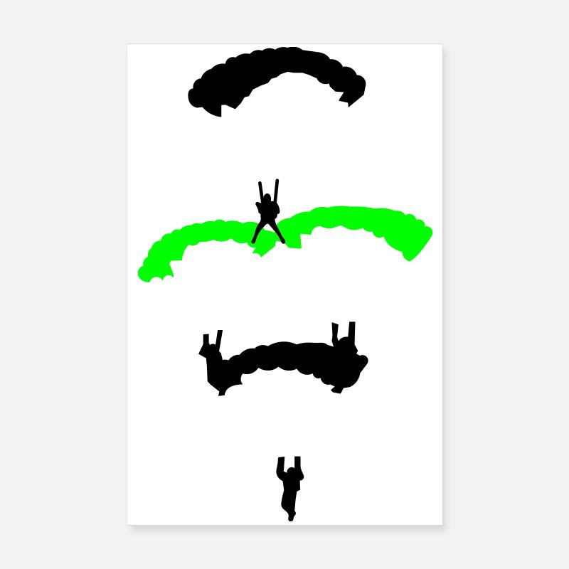 Diamant Parachute Poster 20 x 30 cm