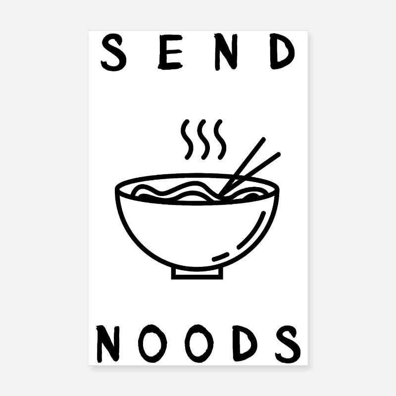 Envoyer - Noods Poster 20 x 30 cm