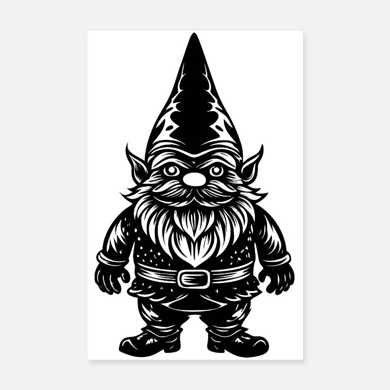 Gnome Poster 20 x 30 cm