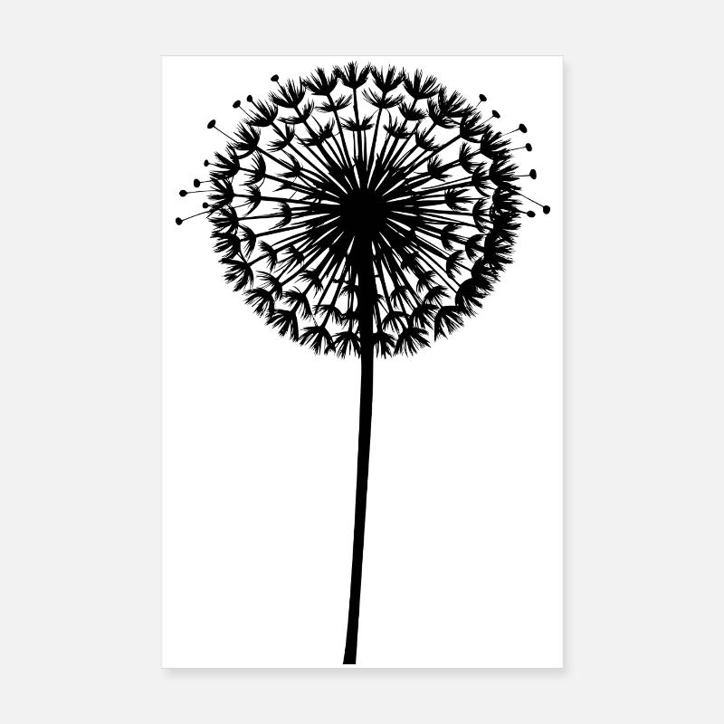 Dandelion Poster 8" x 12" (20x30 cm)