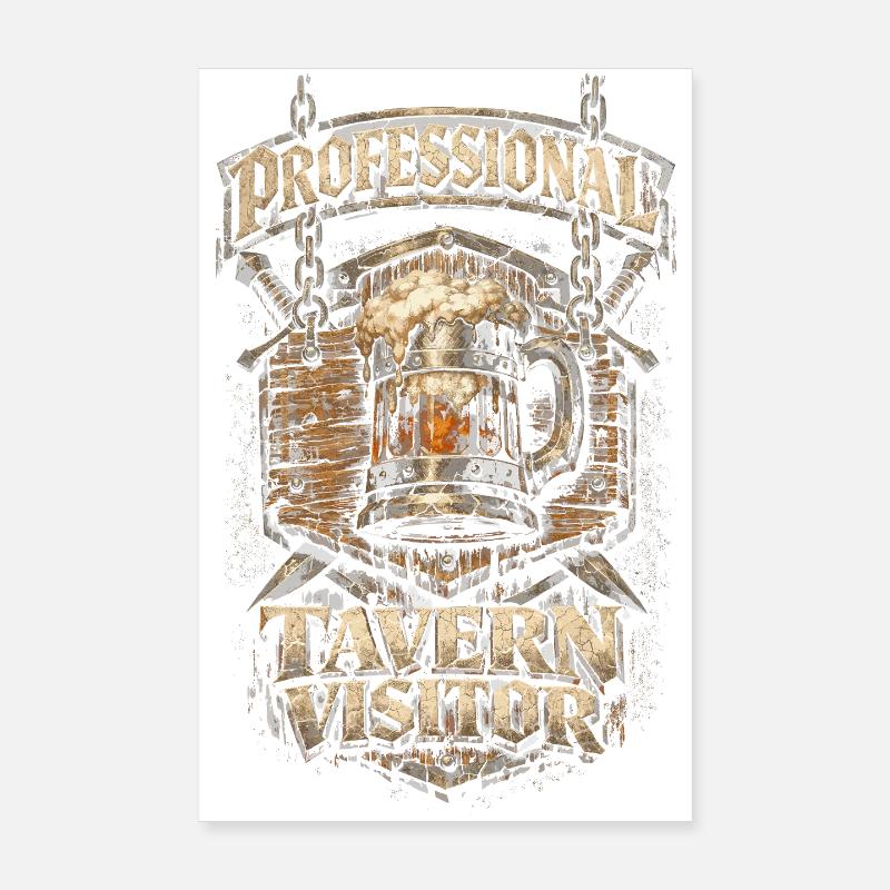 Mittelalterfest Professional Tavern Visitor Poster 20x30 cm