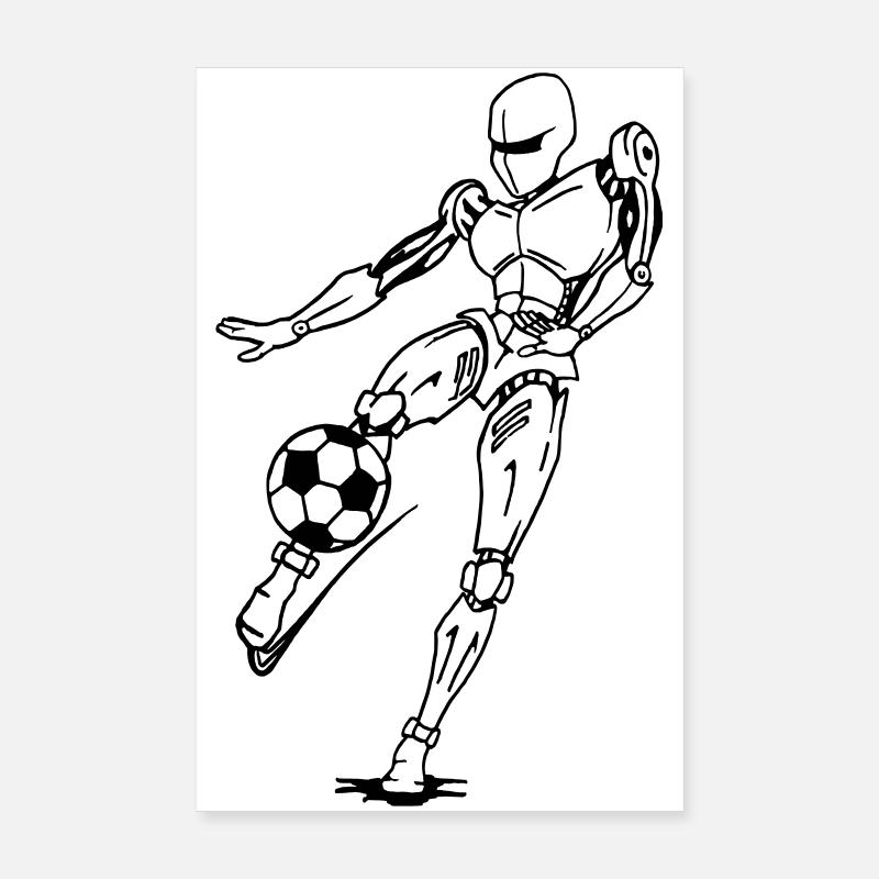 Kick it! Poster 20x30 cm