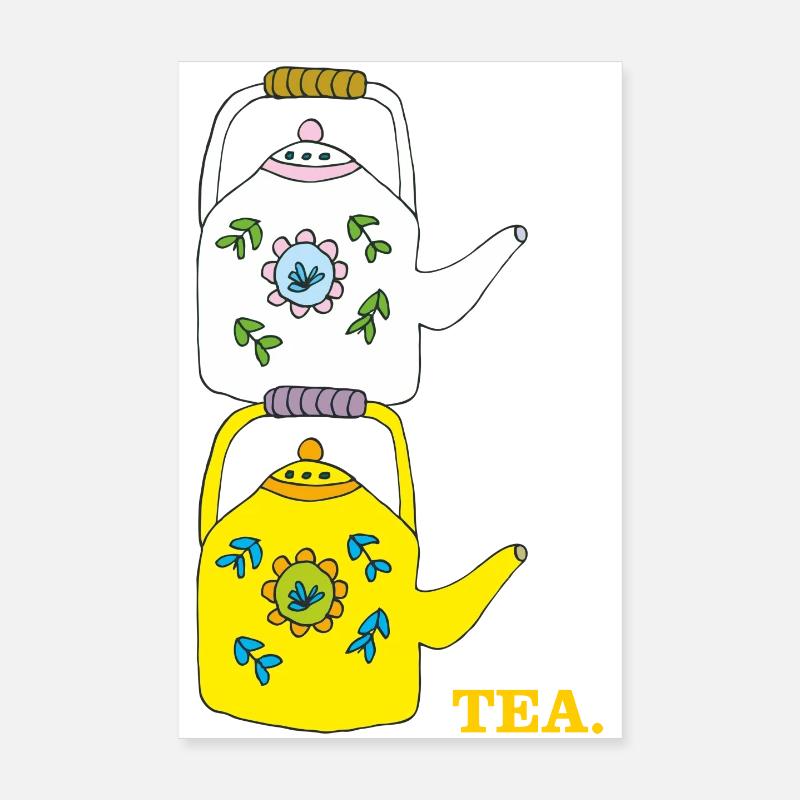 Tea Poster 8" x 12" (20x30 cm)