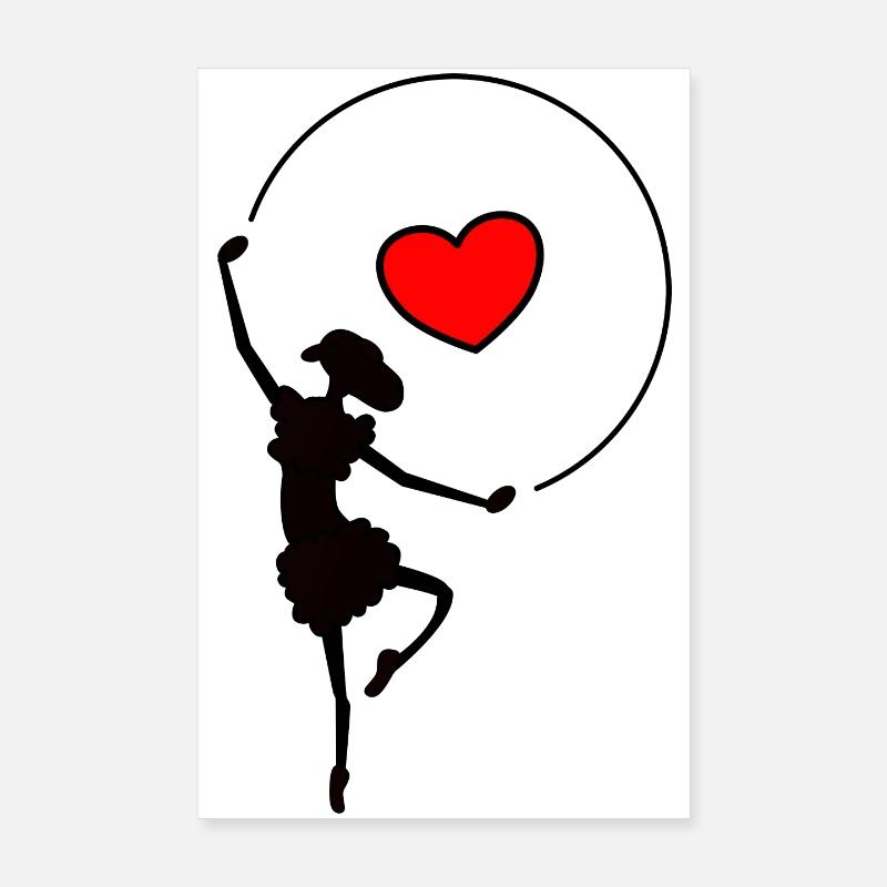 Danser Poster 20 x 30 cm