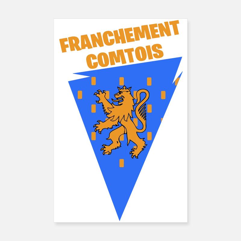 Franchement comtois Poster 20 x 30 cm
