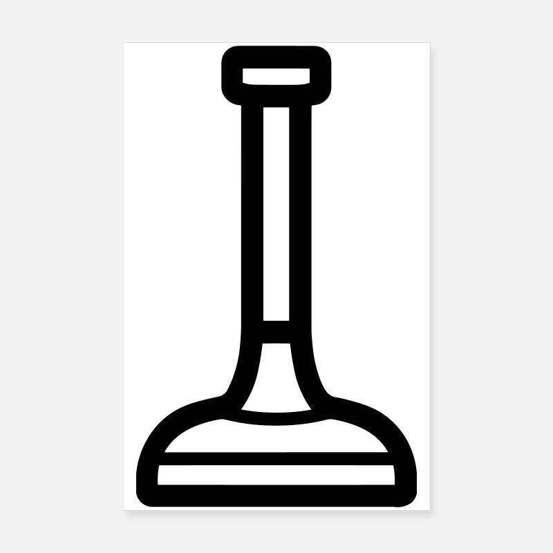 suction cup Poster 8" x 12" (20x30 cm)