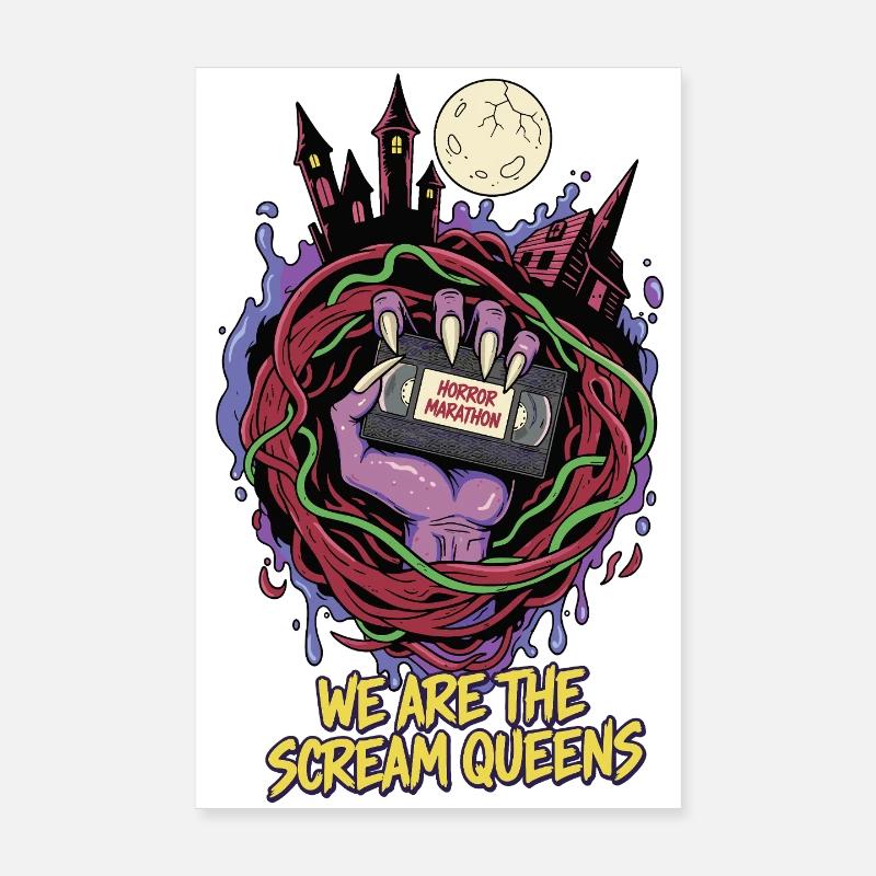 Marathon d’horreur Scream Queens Poster 20 x 30 cm