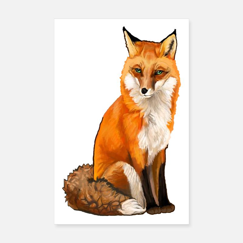 Fuchs Poster 20x30 cm