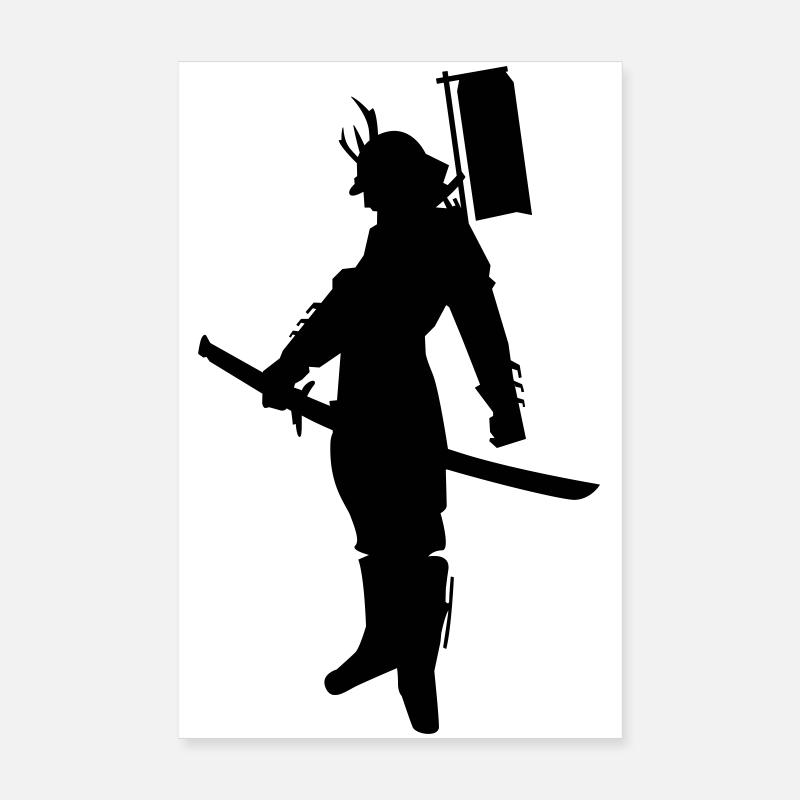 samurai Poster 8" x 12" (20x30 cm)