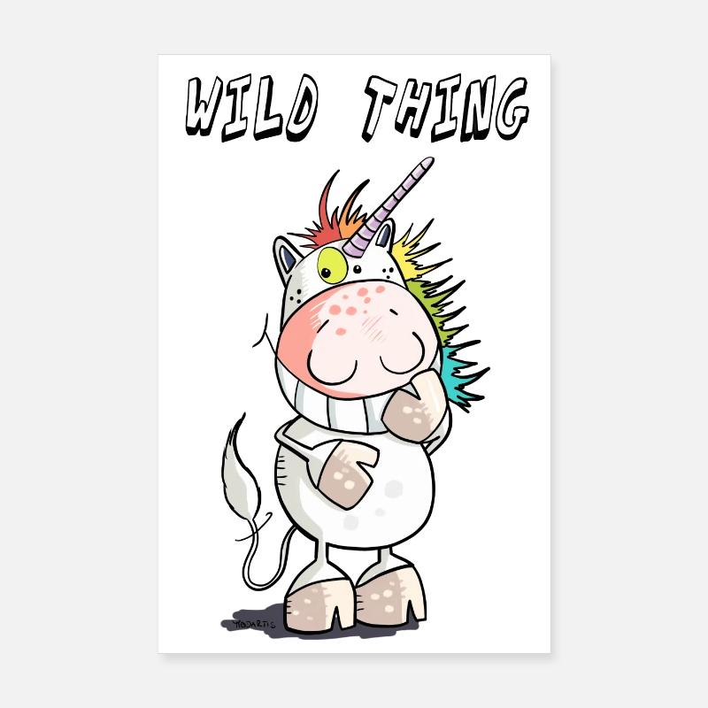 Wild Thing Poster 20x30 cm