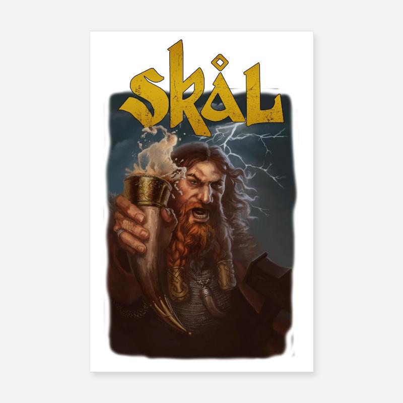 skal Poster 20x30 cm