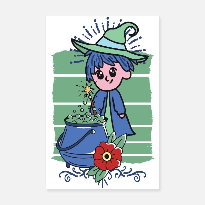 Apprenti sorcier Poster 20 x 30 cm